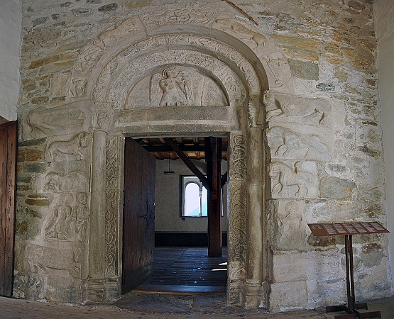 Castel Tirolo Portale del palazzo